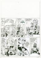 Yoann Chivard - Spirou, Alerte aux Zorkons, Planche d'essai 