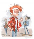 Jos&eacute; Luis Munuera - Spirou et Fantasio, Illustration "Spirou
