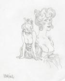 Claire Wendling - Daisies, Femmes sur calque