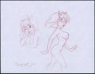 Dean Yeagle - Mandy portrait et Mandy nue