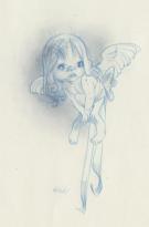 Claire Wendling - Daisies, Ch&eacute;rubin embarrass&eacute;