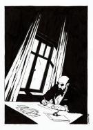 Christophe Chabout&eacute; - Original pour un ex libris pour l'albu