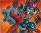 Paul Kidby - World of Warcraft, druide Troll. TCG World Brea