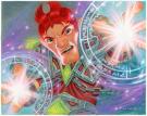 Paul Kidby - World of Warcraft, mage Gnome. TCG World Breake