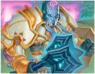 Paul Kidby - World of Warcraft, paladin Draenei. TCG World B