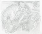 Paul Kidby - World of Warcraft, paladin Draenei. TCG World B