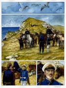 Jacques Terpant - Sept cavaliers, Le prix du sang, Planche 1