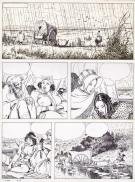 Milo Manara - El gaucho, Plance 114. Traces de frottement su