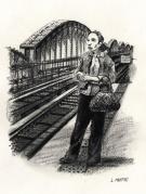  Ligne 6 - Dame au m�tro a�rien  