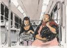  Ligne 4 - deux femmes avec cabas   