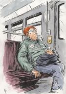  Ligne 4 - Petit monsieur endormi  