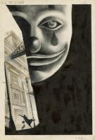 Zhang  Xiao Yu - Le Clown, Planche 01 - copie coll&eacute;e pour le