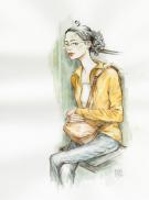  Fille anorexique   