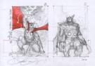 Simone Bianchi - recherches pour couvertures de Thor