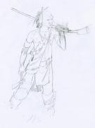 Patrick Prugne - Frenchman, Etude de personnage