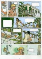 Arnaud Floc'h - La vall&eacute;e des papillons, Planche originale -