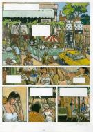 Arnaud Floc'h - La vall&eacute;e des papillons, Planche originale -