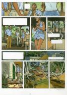 Arnaud Floc'h - La vall&eacute;e des papillons, Planche originale -