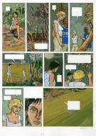 Arnaud Floc'h - La vall&eacute;e des papillons, Planche originale -