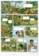Arnaud Floc'h - La vall&eacute;e des papillons, Planche originale -