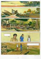 Arnaud Floc'h - La vall&eacute;e des papillons, Planche originale -