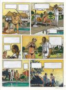 Arnaud Floc'h - La compagnie des cochons, Planche originale 