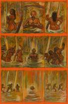 Joe G Pinelli - F&eacute;roces tropiques, Planche originale - page 