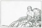 Patrice Pellerin - L'&eacute;pervier, illustration originale "Agnes