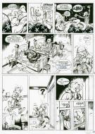 Yoann - Spirou, La face cach&eacute;e du Z, Planche originale
