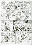 Yoann - Spirou, La face cach&eacute;e du Z, Planche originale