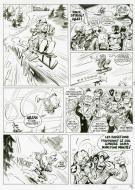 Yoann - Spirou, La face cach&eacute;e du Z, Planche originale