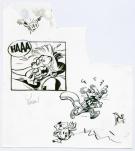 Yoann - Spirou, La face cach&eacute;e du Z, Case et &eacute;tude de person