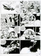 Yoann - Spirou, Les g&eacute;ants p&eacute;trifi&eacute;s, Planche originale 
