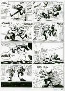 Yoann - Spirou, Les g&eacute;ants p&eacute;trifi&eacute;s, Planche originale 