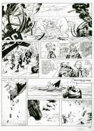 Yoann - Spirou, Les g&eacute;ants p&eacute;trifi&eacute;s, Planche originale 