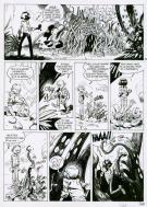 Yoann - Spirou, Alerte aux Zorkons, Planche originale 