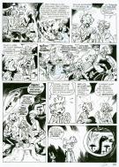 Yoann - Spirou, Alerte aux Zorkons, Planche originale