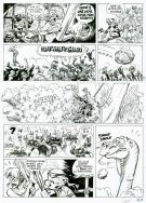 Yoann - Spirou, Alerte aux Zorkons, Planche originale