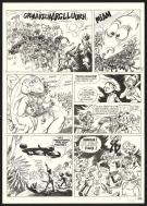 Yoann - Spirou, Alerte aux Zorkons, Planche originale