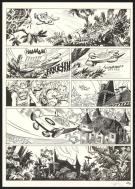 Yoann - Spirou, Alerte aux Zorkons, Planche originale
