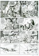 Yoann - Spirou, Alerte aux Zorkons, Planche originale