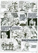 Yoann - Spirou, Alerte aux Zorkons, Planche originale