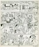Jean Cabu - Inspecteur La Bavure, double planches 7 et 8
