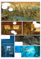 Grun - Metronom', station orbitale, Planche originale