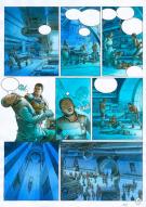 Grun - Metronom', station orbitale, Planche originale