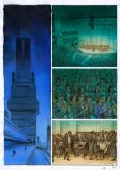 Grun - Metronom', station orbitale, Planche originale