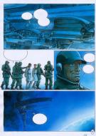 Grun - Metronom', station orbitale, Planche originale