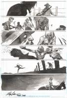 Rafael Albuquerque - American Vampire, Issue 5 - planche ori