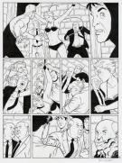 Philippe Berthet - Pin-Up, Le dossier Alfred H., planche ori
