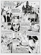 Philippe Berthet - Pin-Up, Le dossier Alfred H., planche ori